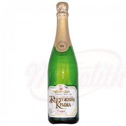 Champan de colleccion "Perla de Crimea" Blanco dulce 12.5% 0.75l