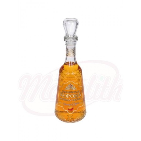 Bebida alcohólica Rossijskaja korona con miel y pimienta 40 vol. 0,5 L - Rusia