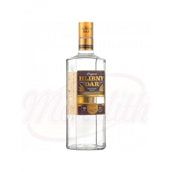 Vodka Hlibny Dar - Lux 40 vol  0.5L - Ucrania
