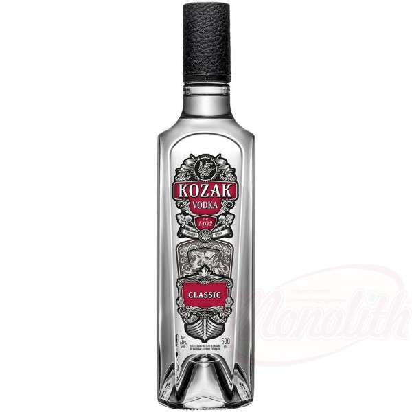 Vodka Kozak Classic 0.5l 40% vol.