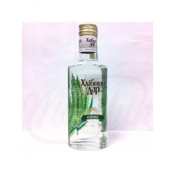 Водка ХЛЕБНЫЙ ДАР Озимая  40 алк.   0,2 L - Украина