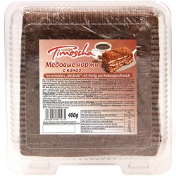 Base tarta de miel con cacao Timosha 400 g