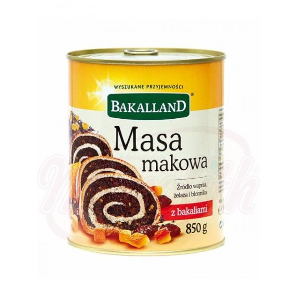 Маковая масса Bakalland 850г - ДРУГИЕ ПРОДУКТЫ