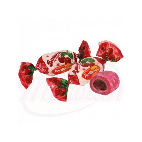 Caramelo duro Wischnja con sabor a cereza 100 g - Rusia