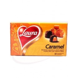 Конфеты шоколадные Caramel с карамельной начинкой LAURA  140 g