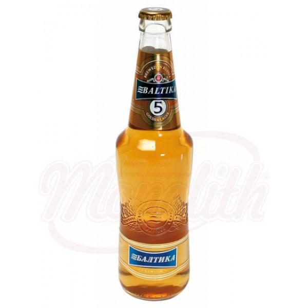 Пиво Балтика  №5, 5,3 алк. 0,47 L - Россия