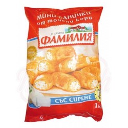 Рулеты баница с сыром Фамилия 1kg