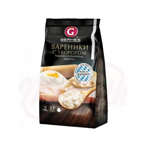 Вареники с творогом, замороженные 450g - Полуфабрикаты