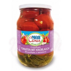 Помидоры консервированные с чесноком  1700ml.
