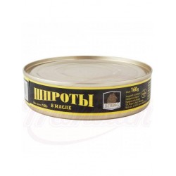 Шпроты копченые в масле 160г