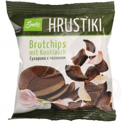 Pan negro tostado con ajo Jrustiki Sneko 50g