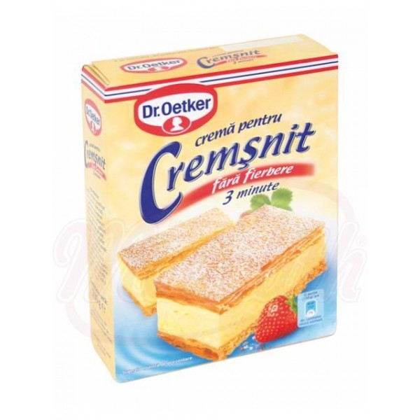 Crema para tartas Cremsnit 230g 	Dr. Oetker - Rumanía