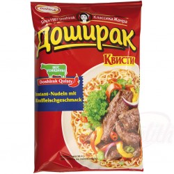 Fideos instantáneos "Doshirak Quisty" con sabor ternera