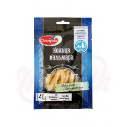 Сушенные кольца кальмара 40g