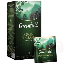 Té verde chino aromatizado con jazmín "Greenfield Jasmine Dream" 50g