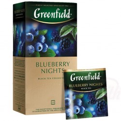 Te negro Greenfield Blueberry Nights 37,5 g
