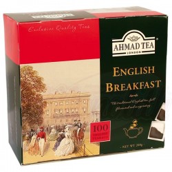 Té negro "English Breakfast"  TAGLESS 100 bolsitas de 2g