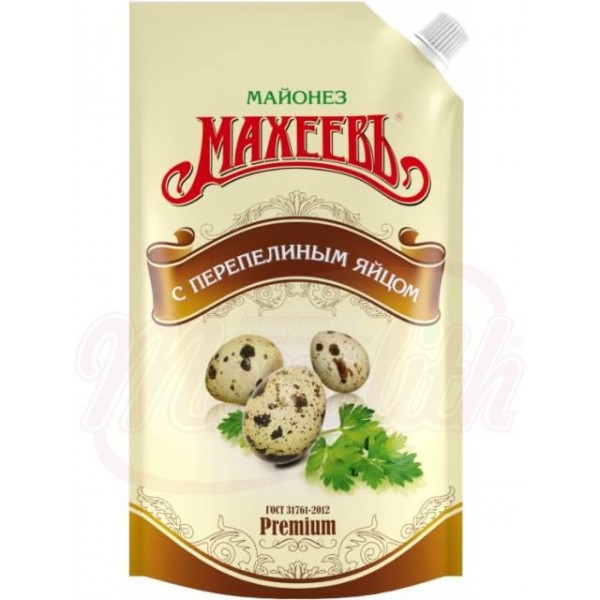 Майонез С перепелиным яйцом 400 ml - Россия