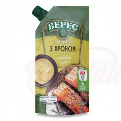 Mostaza con rabano picante "Veres" 120g