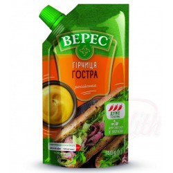 Mostaza rusa picante "Veres" 120g