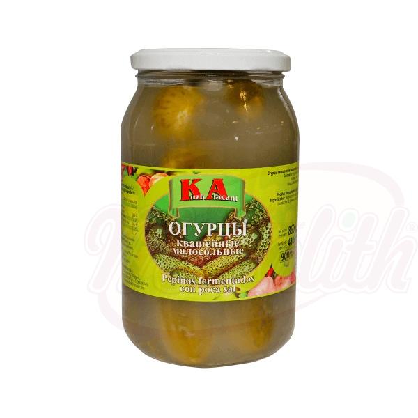 Огурцы квашеные малосольные КА 840 g - Польша
