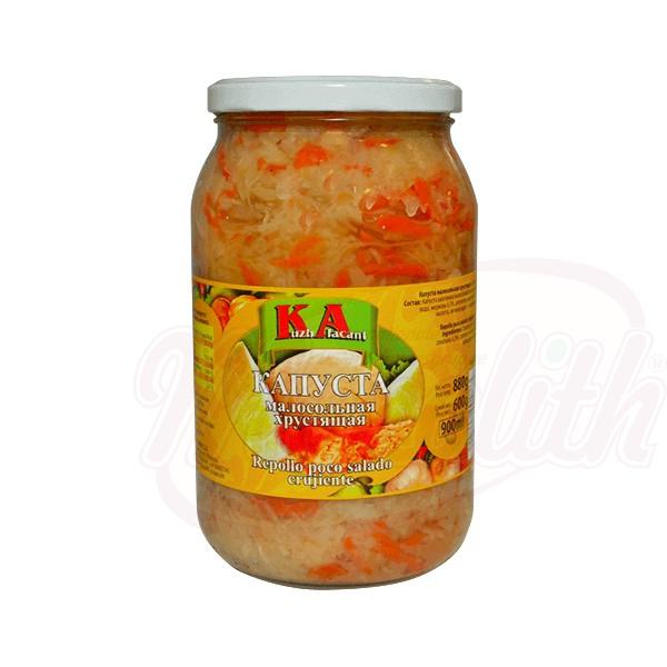 Repollo poco salado crujiente KA 900 g - Polonia