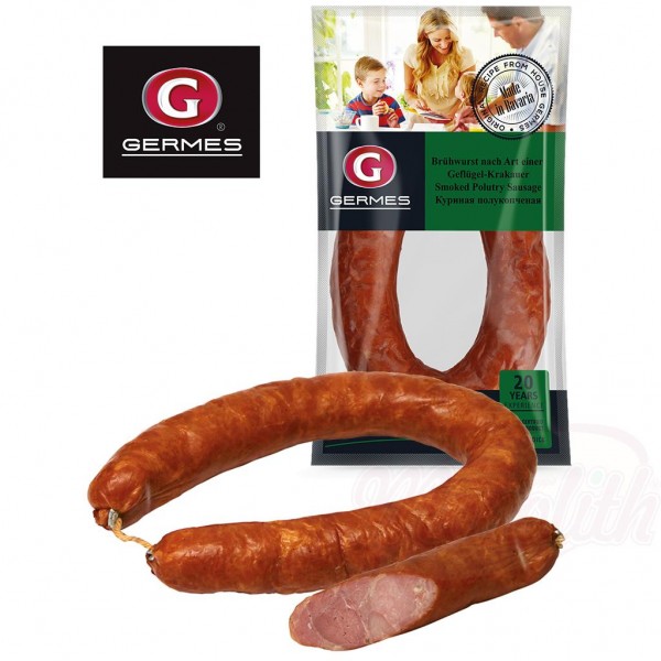 Salchichas de pollo semi-ahumadas "Kurinaya polukoptschenaya" 350g - Salchichas