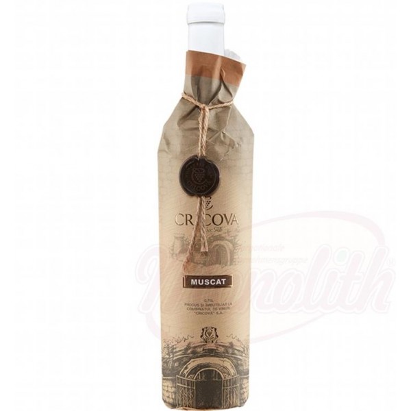 Vino blanco seco Muscat "Cricova" 12 alc. 0,75 L - Moldavia