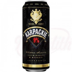 Cerveza "Karpackie Negra" 9,0% alc. 0.5L