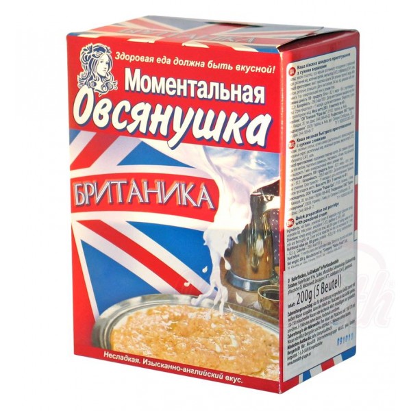 Моментальная овсянушка "Британика" 40g x 5 - ДРУГИЕ ПРОДУКТЫ