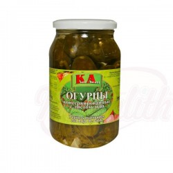 Огурцы с дубовым листом 840 g