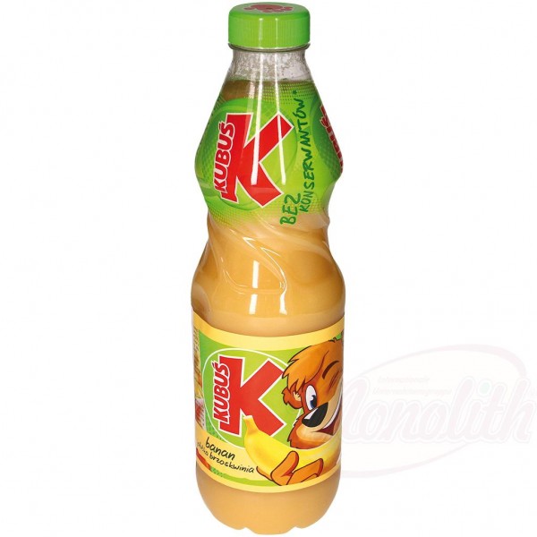 Bebida polaca "Plátano-manzana-melocotón" 0.9L - Polonia