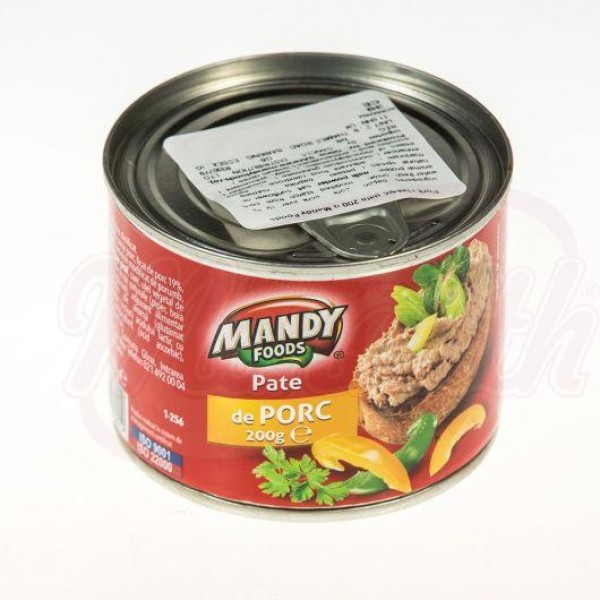 Паштет из свинины "Mandy" 200g - Румыния