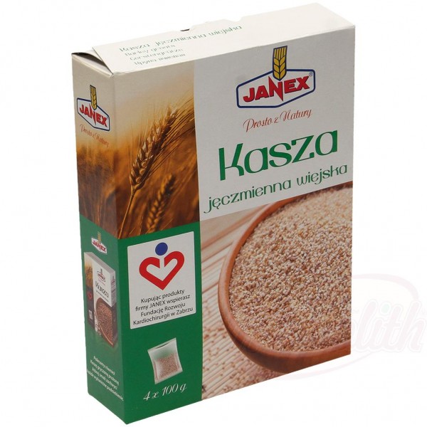 Cebada mondada en bolsas de cocción "Janex" 4 x 100 g