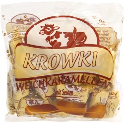 Caramelos blandos polacos con sésamo "Krowki" 300g