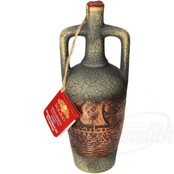 Красное полусладкое вино "Ахашени" 11 алк. 0.75L - Грузия