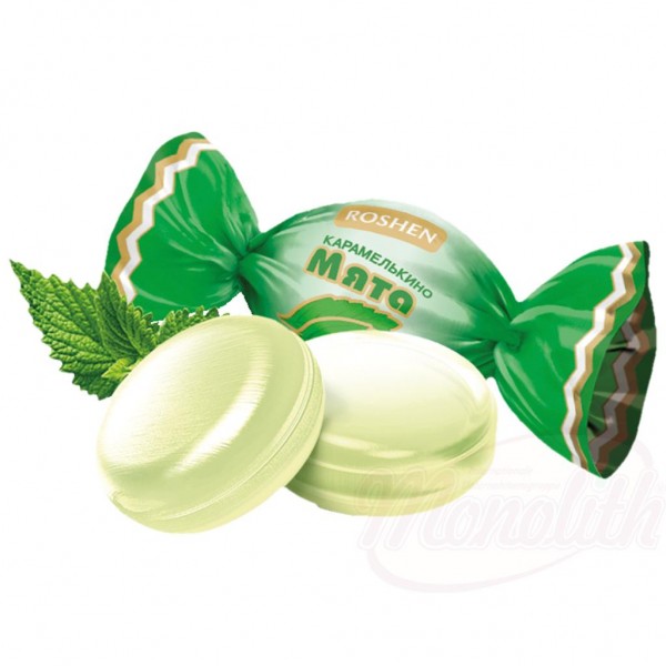 Caramelo con sabor a menta "Karamelkino Myata" 100g - Ucrania