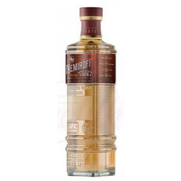 Водка "Nemiroff De Luxe Honey Pepper" 40 алк. 0.5L - Украина