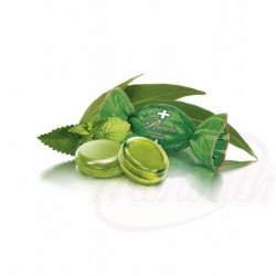 Caramelos duros "Eucalyptus Mentol" con sabor a eucalipto y mentol 100g