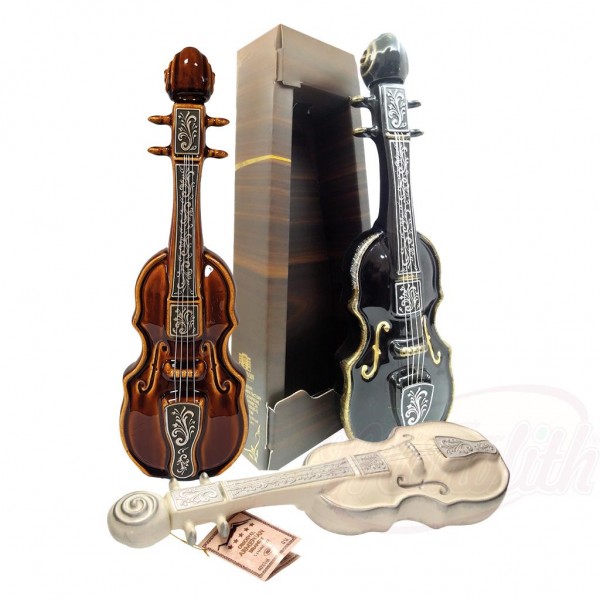 Brandy armenio "Violín" 40 alc. 0,5 L cerámica en caja de regalo - Armenia