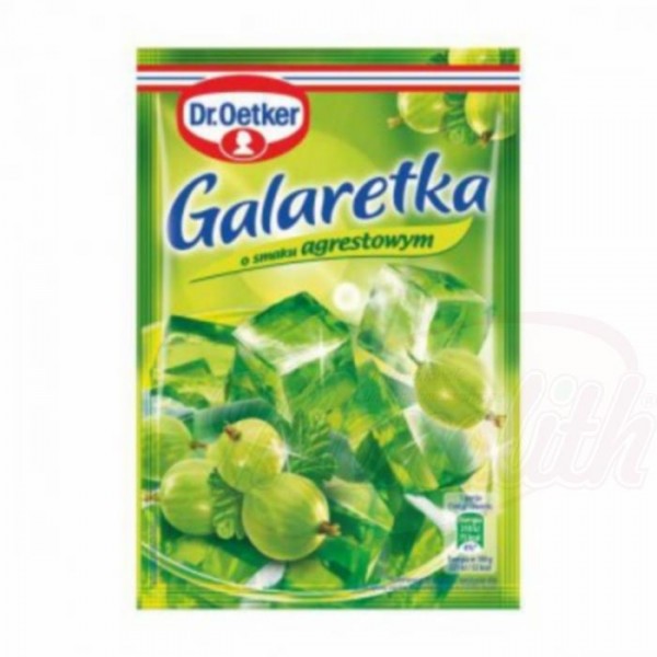 Порошок для приготовления желе "Galaretka Dr.Oetker" со вкусом крыжовника 77g - ДРУГИЕ ПРОДУКТЫ