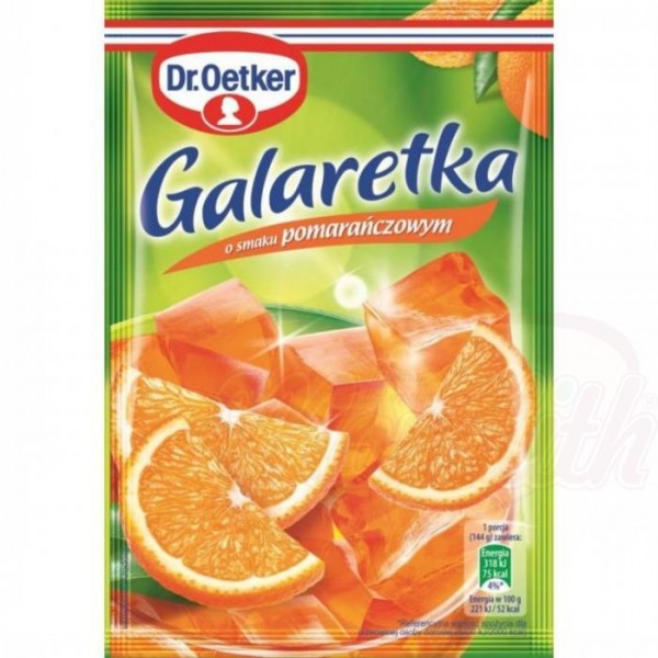 Gelatina polvo naranja Galaretka Dr.Oetker 77g - Otros
