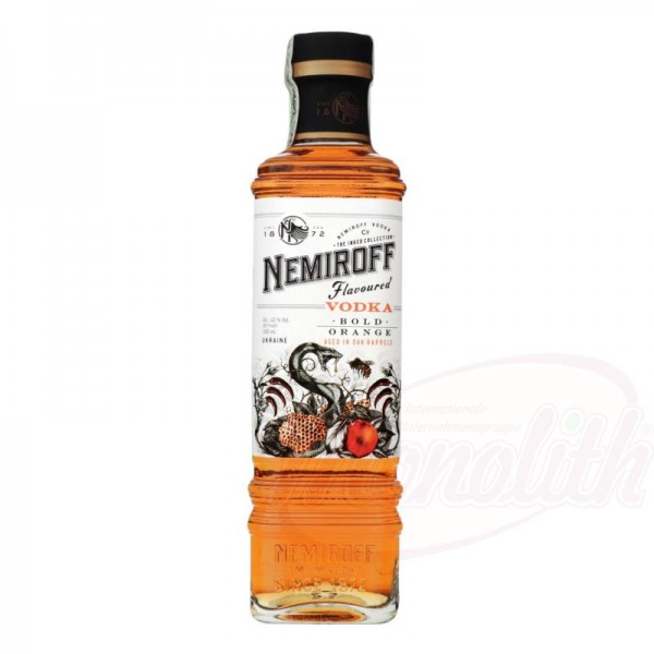 Vodka "Nemiroff bold orange" 40 vol. 0.5L - Ucrania