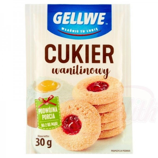 Azúcar glas polaco de vainilla "Gellwe" 30g - Otros