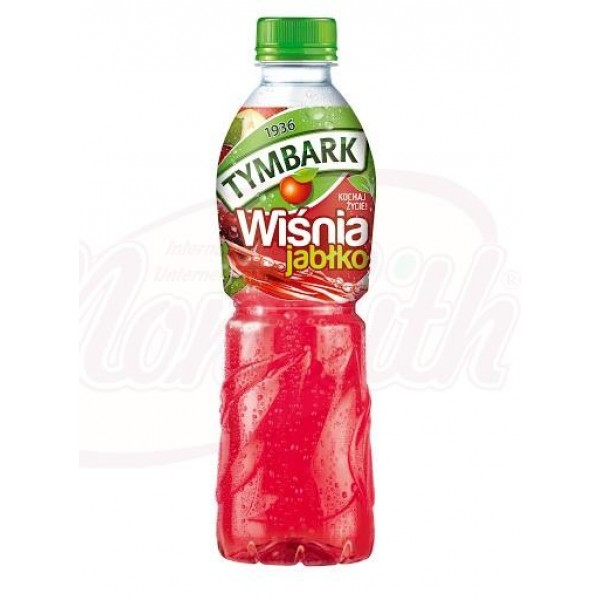 Refresco manzana cereza "Tymbark" 0.5L - Polonia