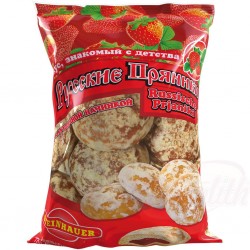 Melindres ruso "Pryaniki" con relleno de fresa 400g